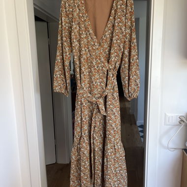 Long Wrap Dress