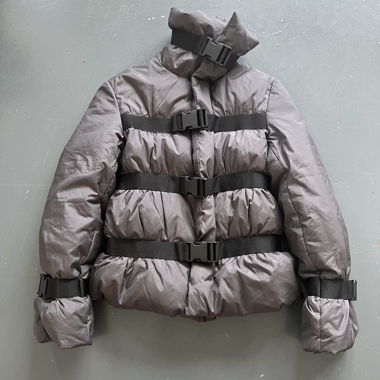 Gaultier Bondage Puffer Jacket