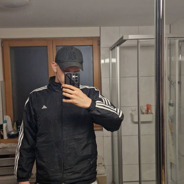 Giacca da allenamento Adidas nera