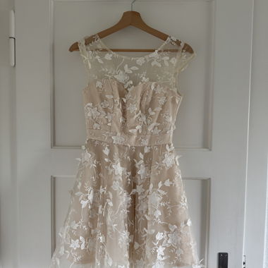Cream Lace Dress