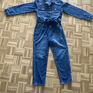 Denim jumpsuit in size S