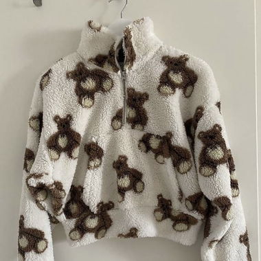 Weicher Pulli Bärenprint