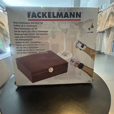 Fackelmann wine and champagne gift set