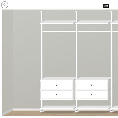 ELVARLI Ikea Kleiderschrank