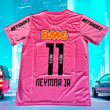 Retro Santos FC Neymar Jr Trikot Pink Gr. M