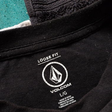 Volcom Pistol Stone Logo Stitched T-shirt