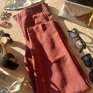 Elegant High-Waisted Trousers