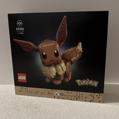 LEGO Pokémon Eevee 72151, 587 pezzi