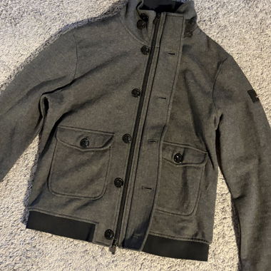 Graue Armani-Jeansjacke