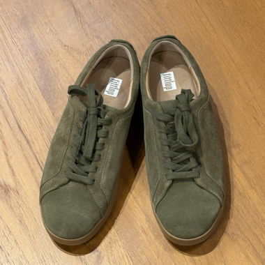 Sneakers FitFlop verdi militare 