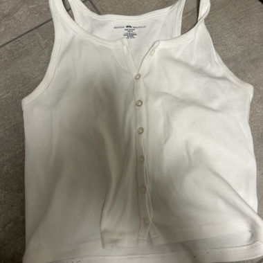 Weisses Brandy Melville Tanktop