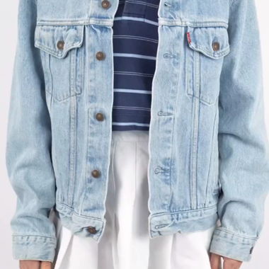 Veste en jean Levis clair