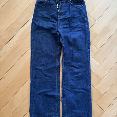 Jeans Mango in denim dritto blu scuro 36