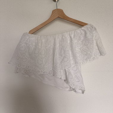 White Broderie Tops