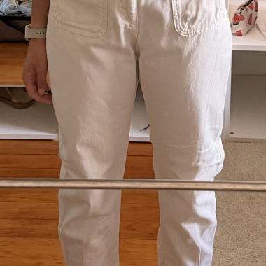 Pantaloni bianchi Zara