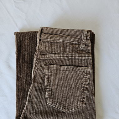 Cordhose H&M High Waist Wide Leg