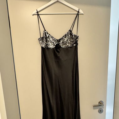 Zara Abendkleid mit Glitzer Gr. M