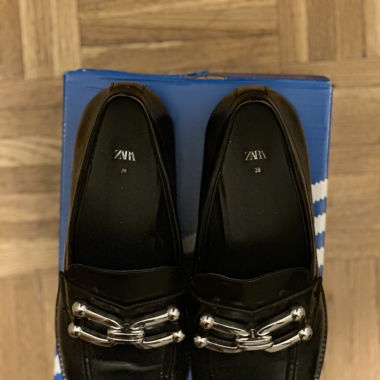 Mocassins noir Zara 