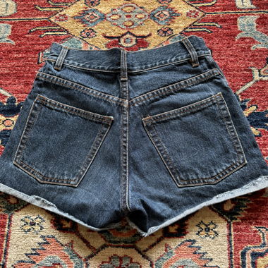 Navy Denim shorts 
