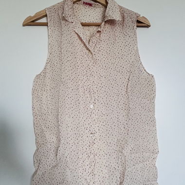 Chemise sans manches sur mesure – Fabriquée en Italie