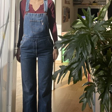 Salopette in denim