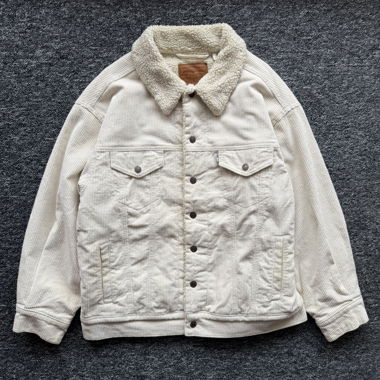 Levi’s Premium Jacke Grösse S aus Kord mit Sherpa-Futter