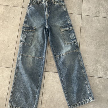 Jeans cargo large
