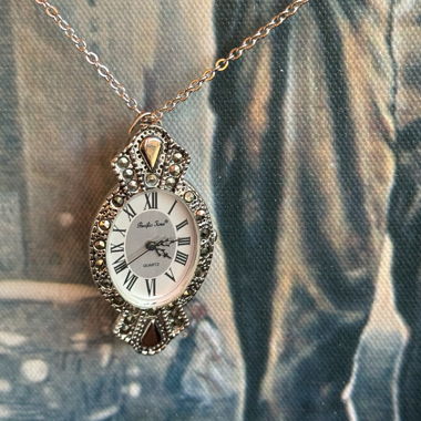 Orologio Collana Art Deco
