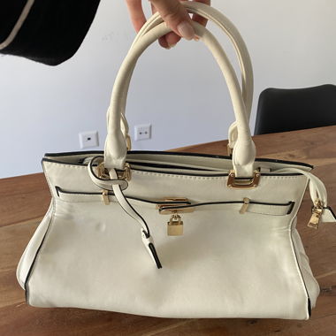Sac à main blanc