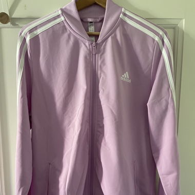 Veste de sport rose Adidas 