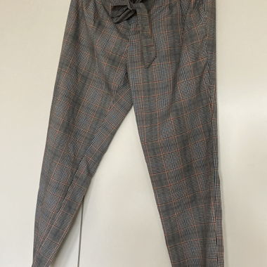 Karo-Stoffhose