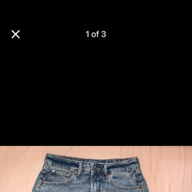 Jupe en jeans 