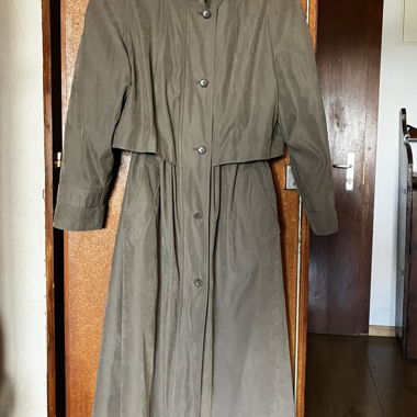 FS Rainwear grey parka trench