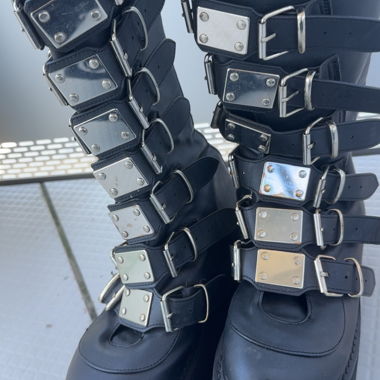Demonia Plateau Boots (Damned 318)