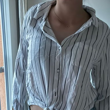 Camicia a righe