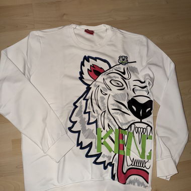 Kenzo Sweater mit Tiger-Print