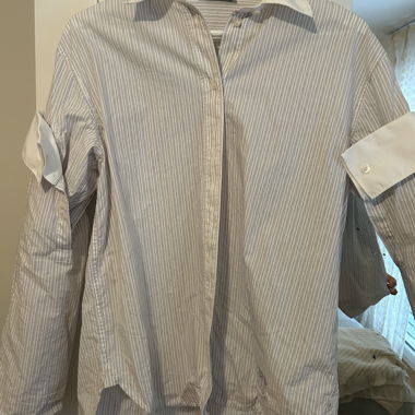 Camicia oversize a righe Acne Studios