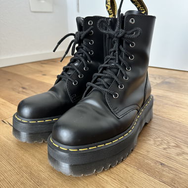 Dr. martens plattform boots