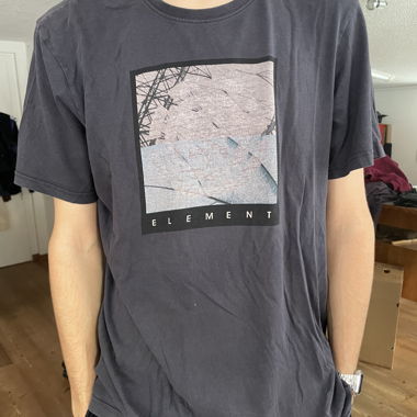 T‑shirt Element grigio taglia L