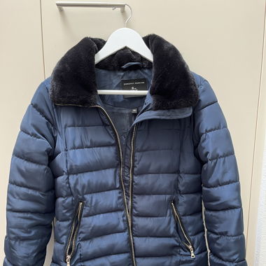 Winterjacke blau