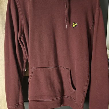 Lyle&Scott hoodie Bordeaux
