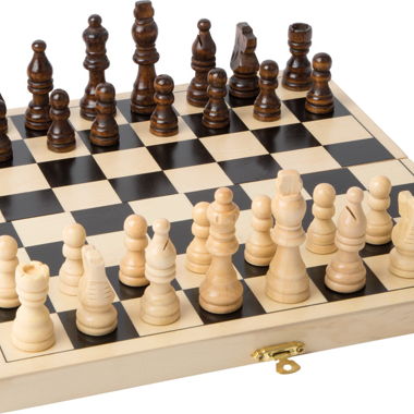 Set di scacchi pieghevole in legno ( NUOVO )
