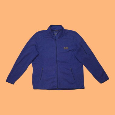 L.L.Bean Fleece Jacke, Blau