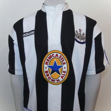 Maglia vintage casa, Newcastle 1996-97, maglia vintage da calcio