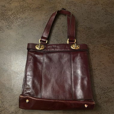 Sac vintage en cuir authentique