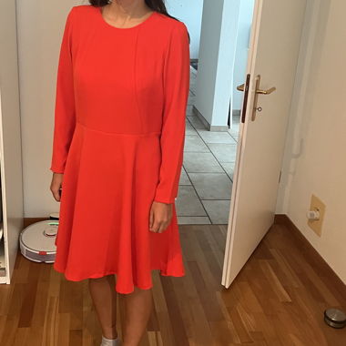 Monkli Kleid rot Gr 42