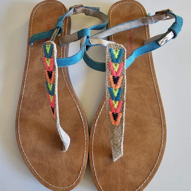 Sandales plates Les Tropziennes