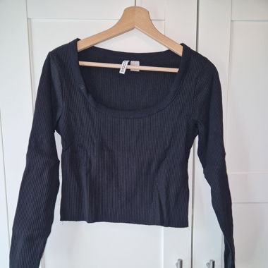 Croptop schwarz