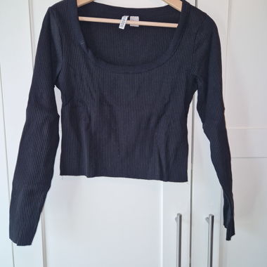Croptop schwarz