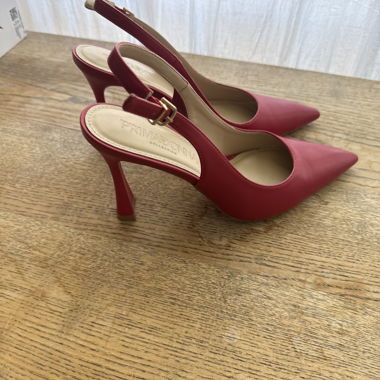 Escarpins Slingback rouges